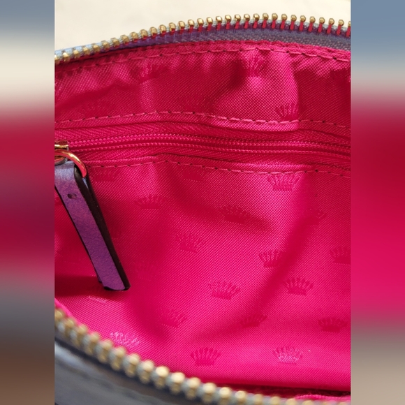 Juicy Couture Pre-owned Sky Blue Wristlet Pink Interior - Picture 8 of 8